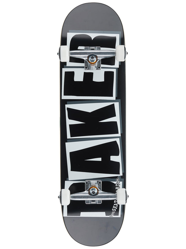 Baker Brand Logo Black/White Complete Skateboard 8.5 x 32 - image 1