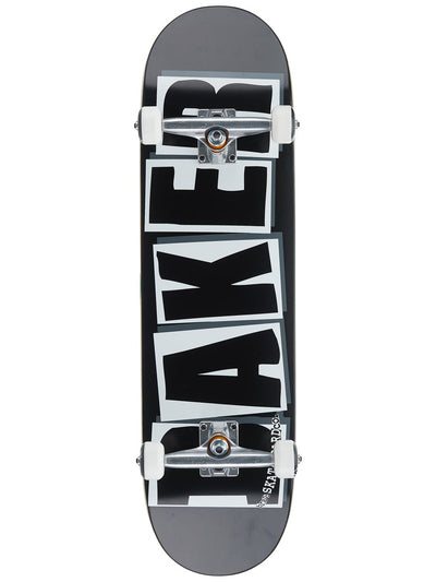 Baker Brand Logo Black/White Complete Skateboard 8.5 x 32 - image 1