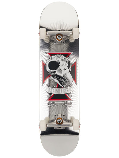 Birdhouse Hawk Skull 2 Chrome Foil Complete Skateboard 7.75x31.25 - image 1