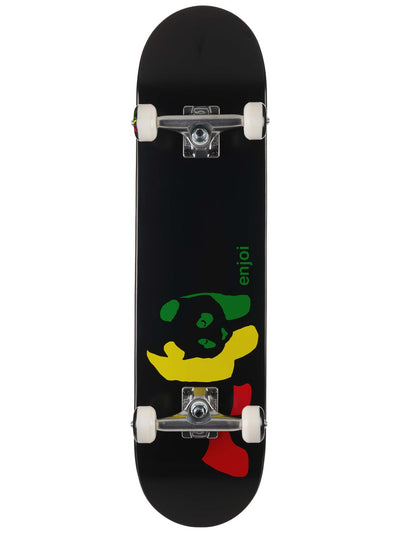 Enjoi Rasta Panda Complete Skateboard 7.75 x 31.25 - image 1