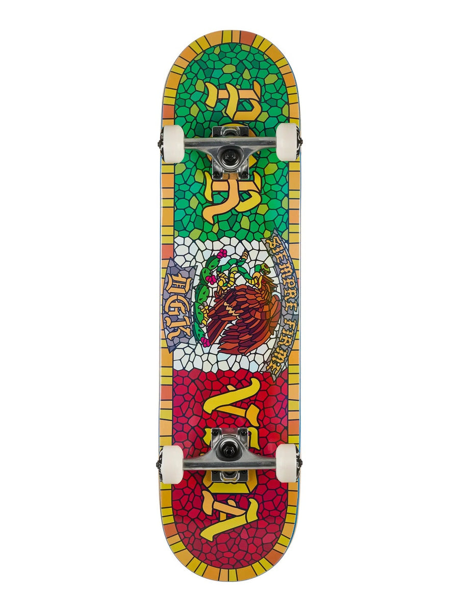 DGK Siempre Firme Holographic Complete Skateboard 8.0 x 31.875 - image 1