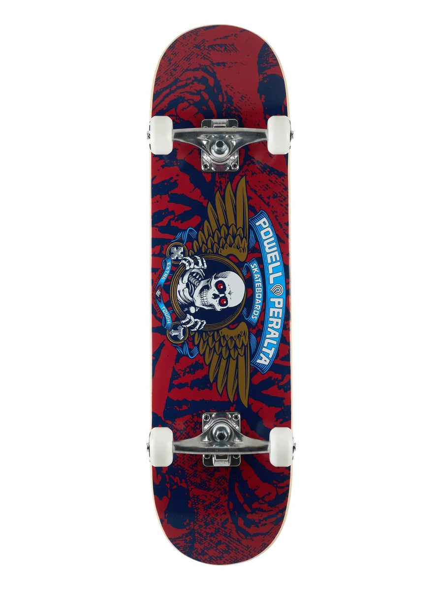 Powell Peralta Winged Ripper Navy/Red Complete Skateboard 8x31.45 - image 1