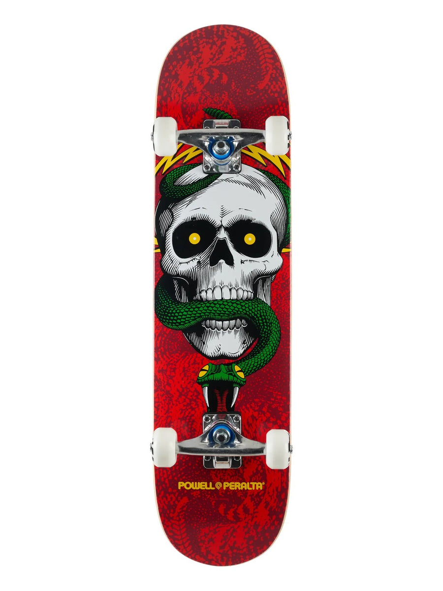 Powell Peralta Skull & Snake Red Complete Skateboard 7.75 x 31.08 - image 1