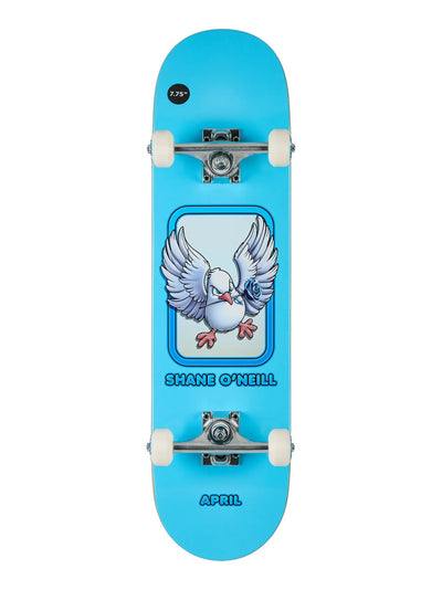 April Shane O'Neill Dove Mini Complete Skateboard 7.75 x 29 - image 1