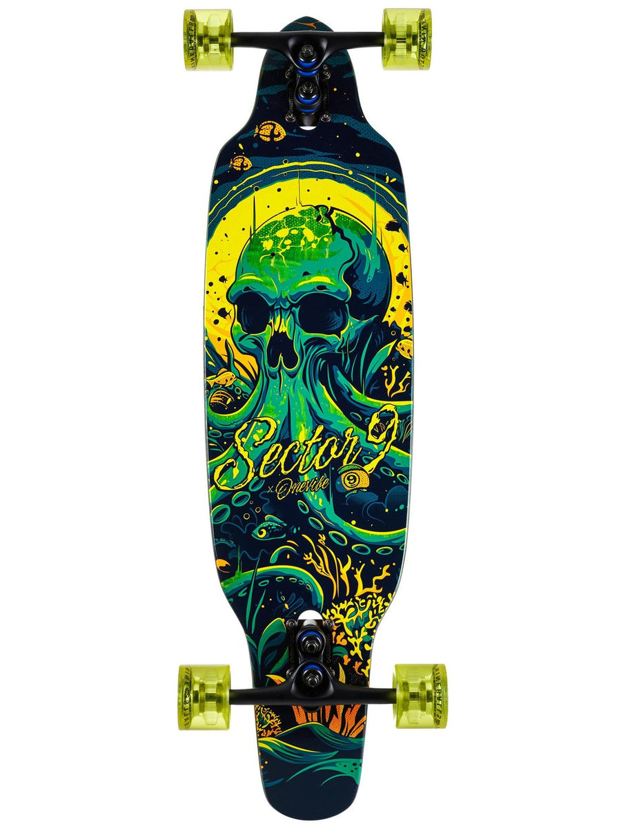Sector 9 Striker Depths Complete Skateboard 9.5 x 36.5 - image 1