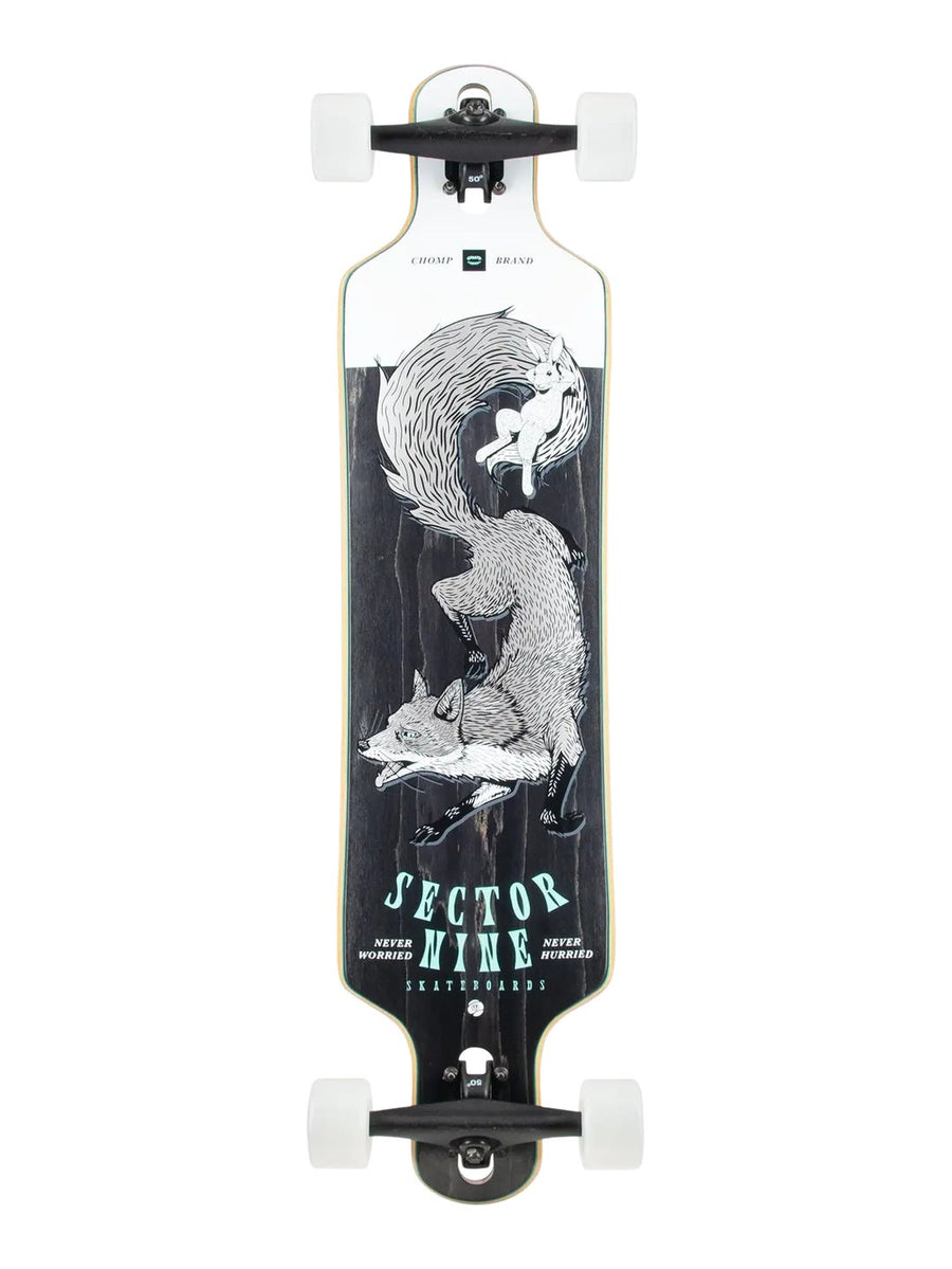 Sector 9 Bintang Silver Fox Complete Skateboard 9.25 x 38 - image 1