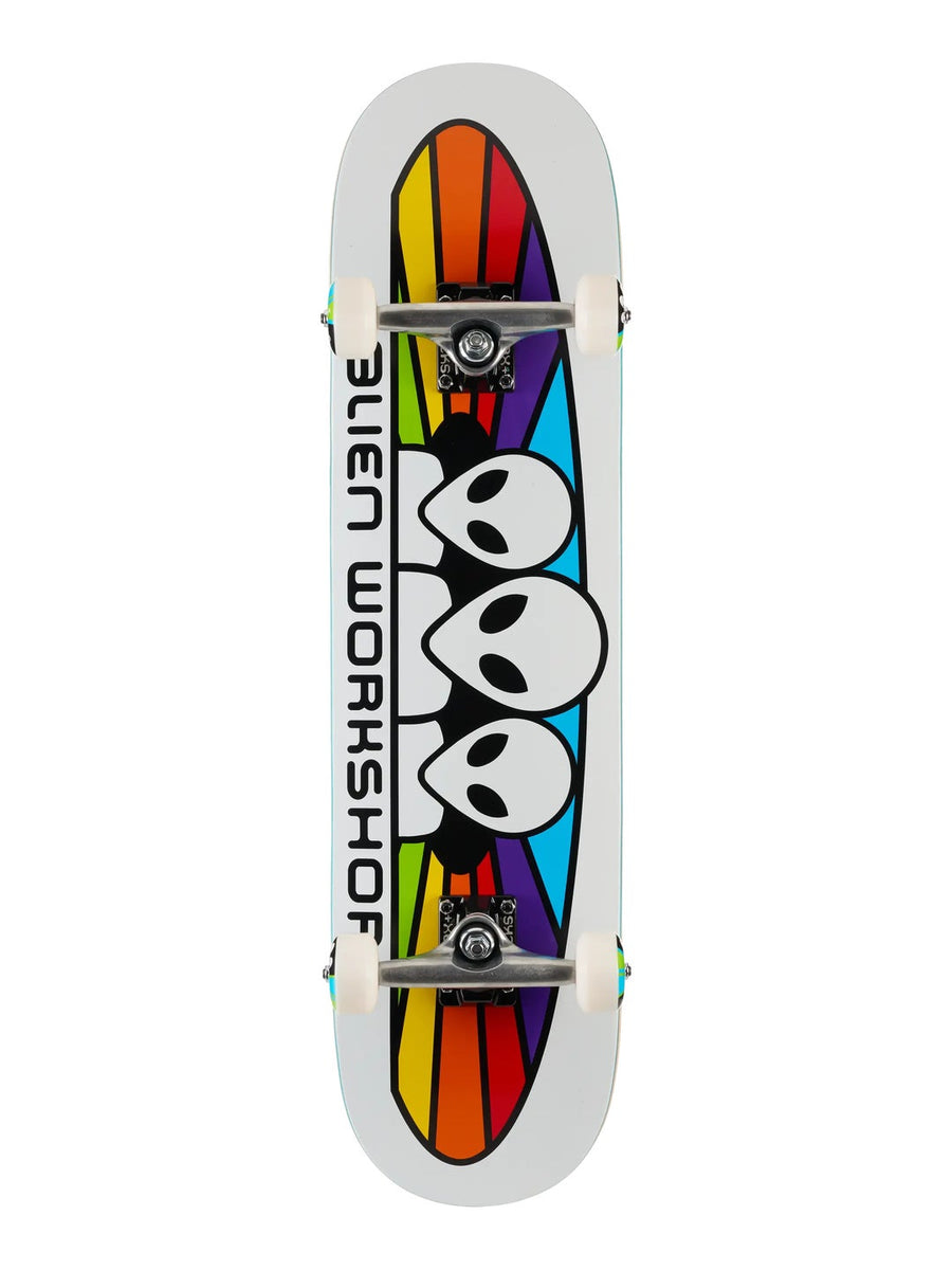 Alien Workshop Spectrum White Complete Skateboard 8.0 x 31.625 - image 1
