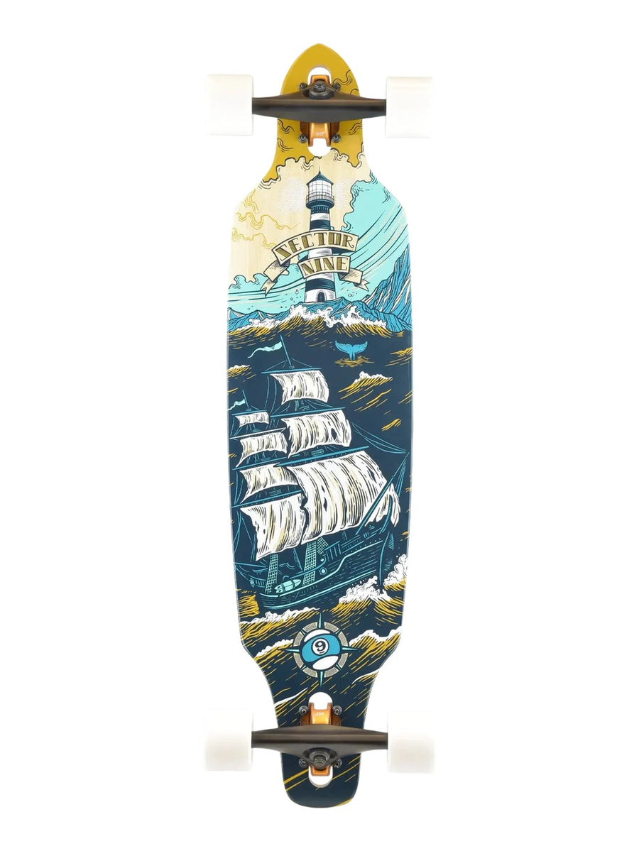 Sector 9 Mini Lookout Voyage Complete Skateboard 9.25 x 37.5 - image 1