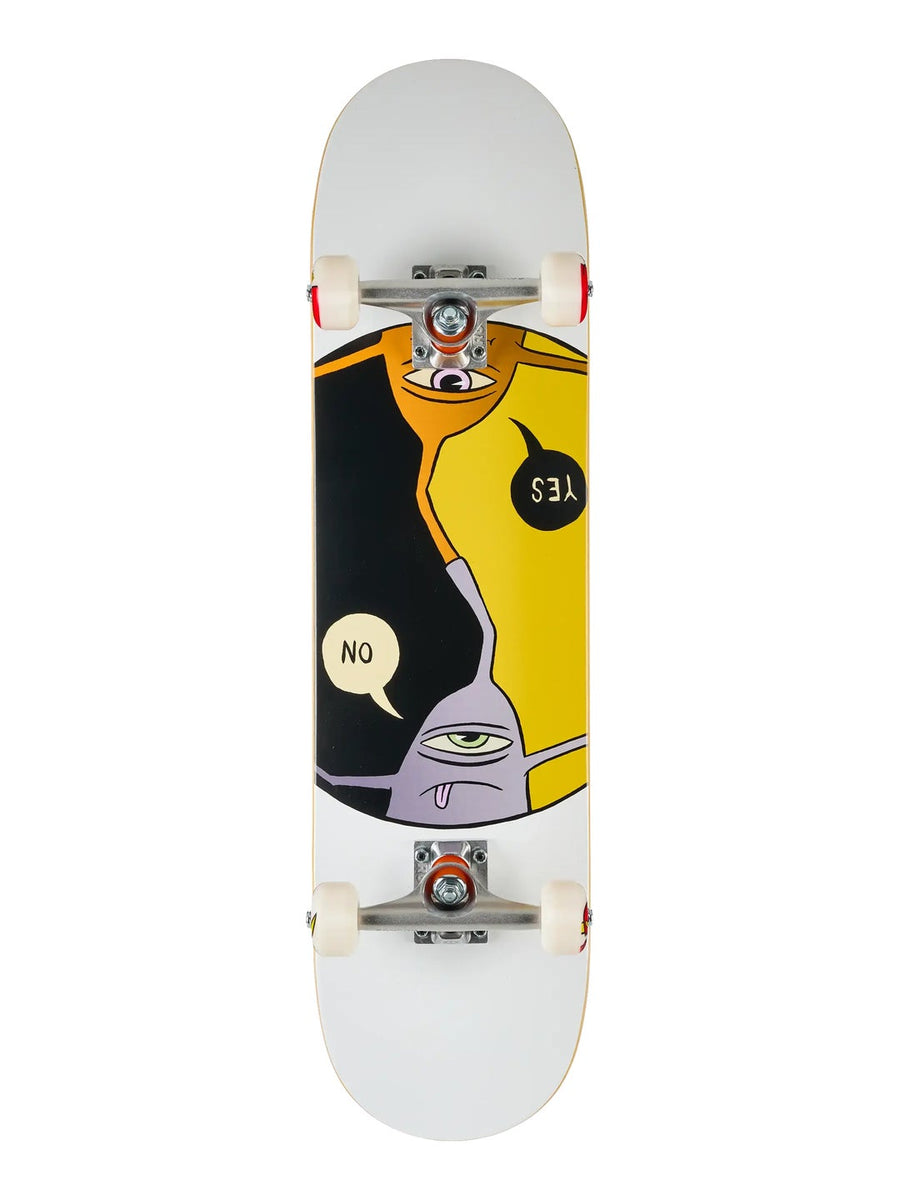 Toy Machine Yes/No Symmetrical Complete Skateboard 8.0 x 31.84 - image 1