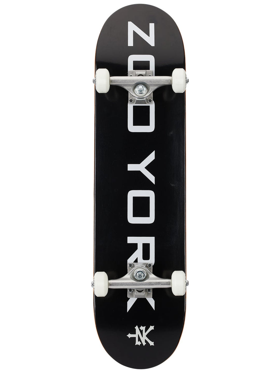 Zoo York OG 95 Logo Block Black/White Complete Skateboard 8.0 x 32 - image 1