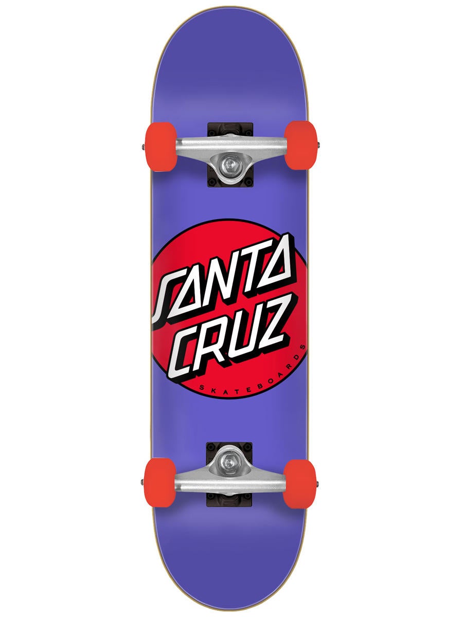 Santa Cruz Spotlight Dot Mini Complete Skateboard 7.75 x 30 - image 1