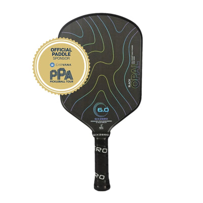 Six Zero Black Opal Pickleball Paddle - pickleball paddle