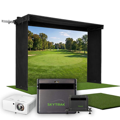 SkyTrak ST MAX - Vanish LITE golf simulator package