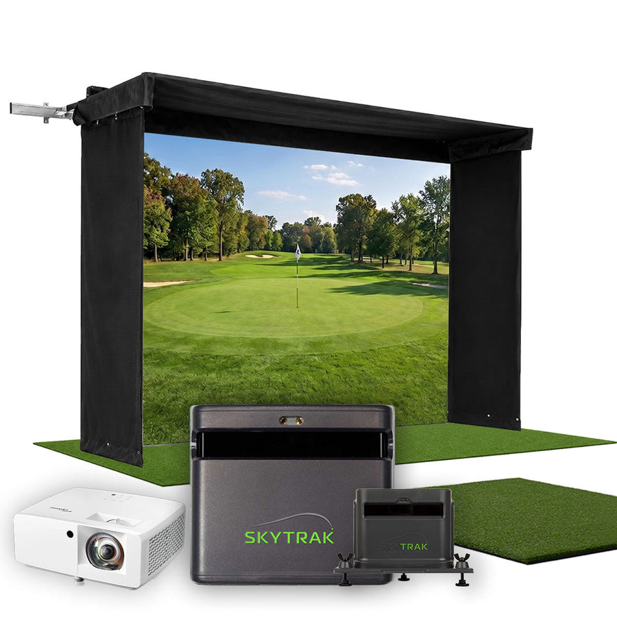 SkyTrak ST MAX - Vanish LITE golf simulator package