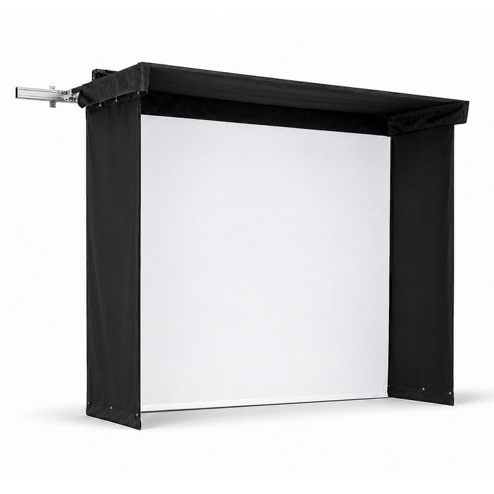 SportScreen Vanish LITE Hybrid-Retractable Golf Studio Enclosure - Vanish LITE golf simulator package