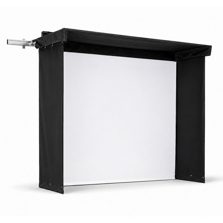 SportScreen Vanish LITE Hybrid-Retractable Golf Studio Enclosure - Vanish LITE golf simulator package