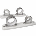 Spring Loaded 2 Rod Holders - Boat Rod Holder - Seafoam