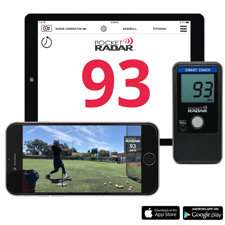 Pocket Radar Smart Coach Radar Baseball Training Equipment - image 1