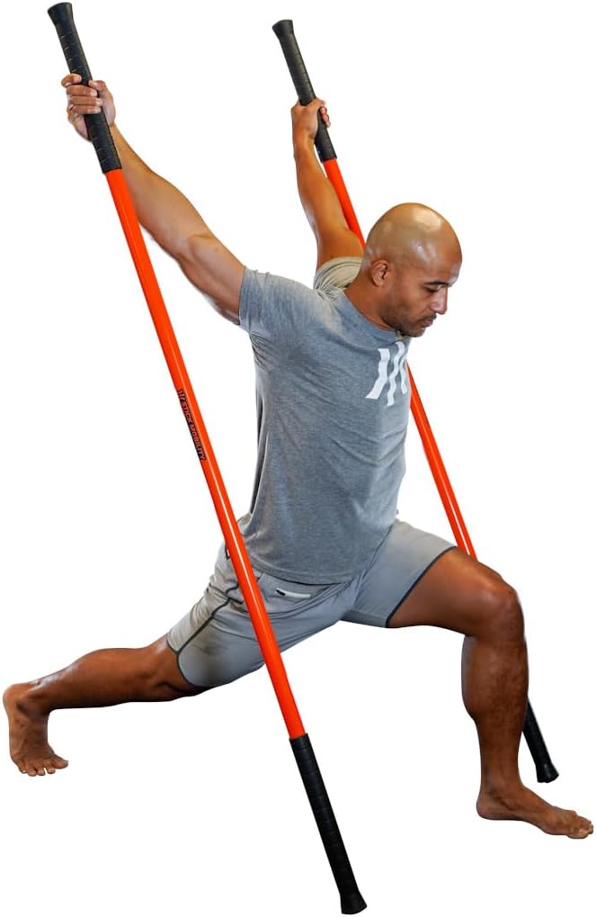 Stick Mobility Training Stick - Flexibility, Strength & Performance