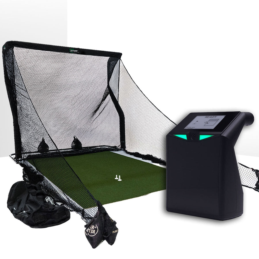 TruGolf LaunchBox - Net Return golf simulator package