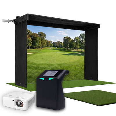 TruGolf LaunchBox - Vanish LITE golf simulator package