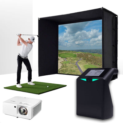 TruGolf LaunchBox - ESSENTIALS golf simulator package