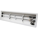 2 Rod Gunwale Rod Holder Box - Boat Rod Holder - Arctic White