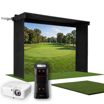 Uneekor EYE MINI - Vanish LITE golf simulator package