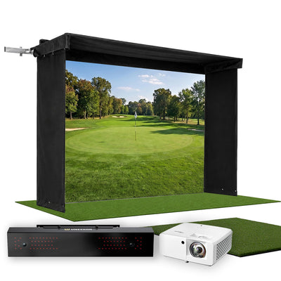 Uneekor EYE XR - Vanish LITE golf simulator package