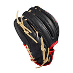 Wilson A2000 PF88SS Black/Blonde 11.25" - RHT Baseball Glove - image 4