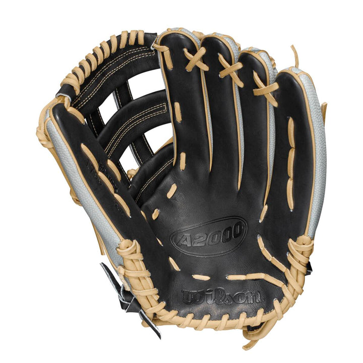 Wilson A2000 1799SS Grey/Black 12.75" - RHT Baseball Glove - image 2