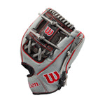 Wilson A2000 SC75SS Grey 11.75" - RHT Baseball Glove - image 3