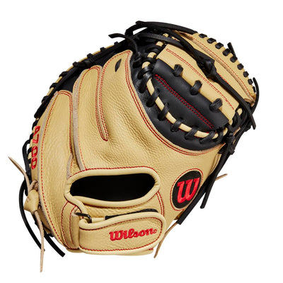 Wilson A700 PFCM325 Black/Blonde/Red 32.5" -RHT Catcher Mitt - image 1