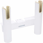 YETI Side Mounted Two Rod Rack - Boat Rod Holder - White