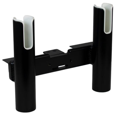 YETI Side Mounted Two Rod Rack - Boat Rod Holder - Black