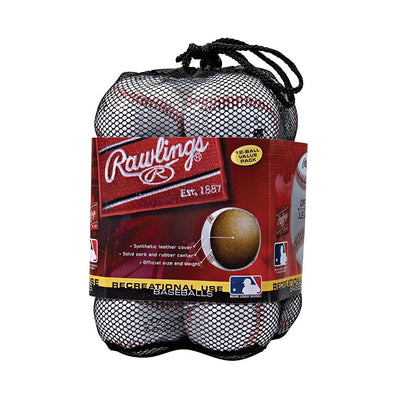 Rawlings Official League Recreational Use Baseballs, Bag of 12