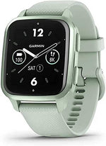 Garmin Venu® Sq 2 GPS Smartwatch, All-Day Health Monitoring, Long-Lasting Battery Life, AMOLED Display, Cool Mint
