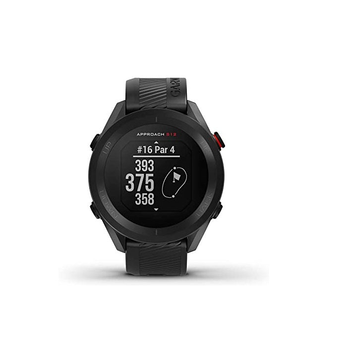 Garmin Approach S12 Easy-to-Use GPS Golf Watch 42k+ Preloaded Courses Black 010-02472-00