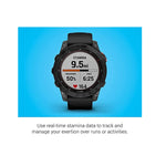 Garmin Fenix 7 Solar Adventure Smartwatch with Solar Charging Capabilities with GPS Touchscreen Health and Wellness Features Slate Gray with Black Band