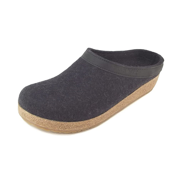 HAFLINGER GZL Clog - Charcoal, 38