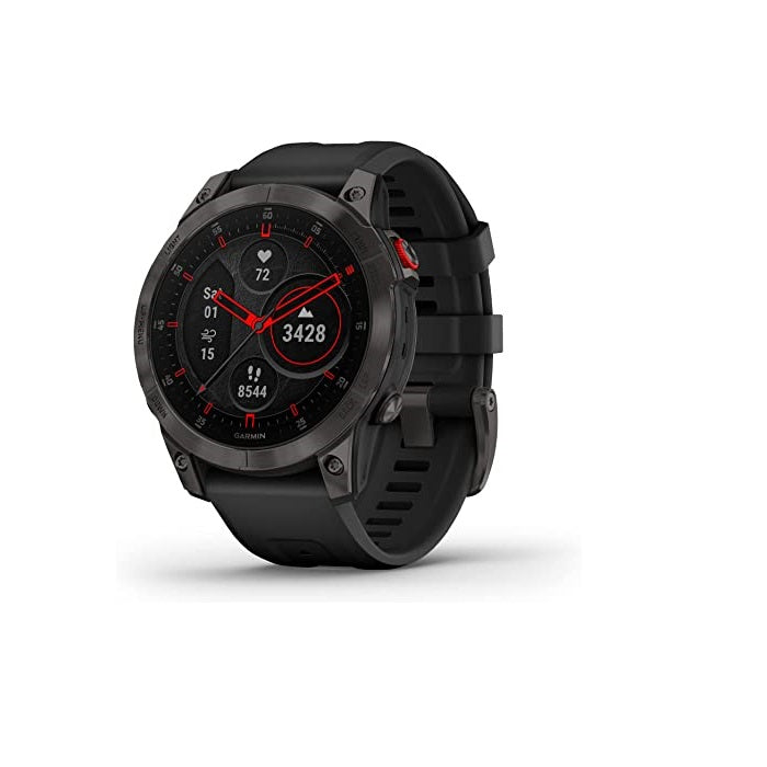 Garmin Epix Gen 2 Premium Active Smartwatch Health and Wellness Features Touch Screen AMOLED Display Adventure Watch with Advanced Features Black Titanium