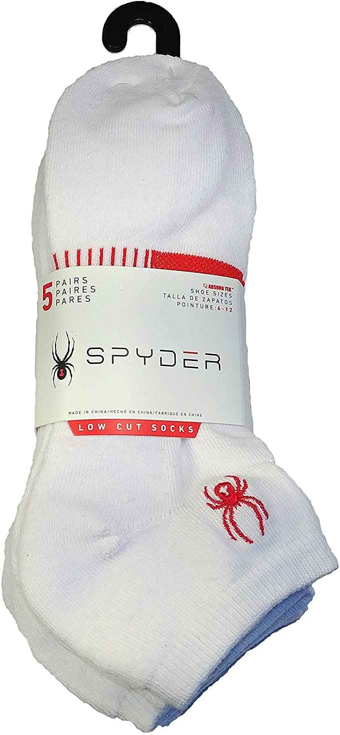 Spyder 5-pair Low Cut Socks with Logo