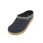 HAFLINGER Women's Gz Classic Grizzly Slippers Navy
