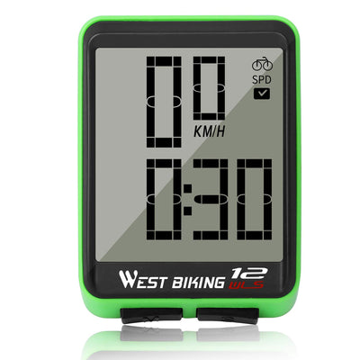 ICOCOPRO Bike Computer Big Digit & Backlight Display Wireless Bicycle Speedometer Odometer Waterproof Accurate Speed Tracking & Multi-Function