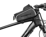 ROCK BROS Bike Phone Bag Bike Front Frame Bag Waterproof Bicycle Phone Mount Bag
