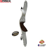 SAMICK 17" Discovery Fully MACHINED 6061 T6 Aluminum CNC ILF Riser/Shipped from The US/Free Take Down Bow Stringer Included
