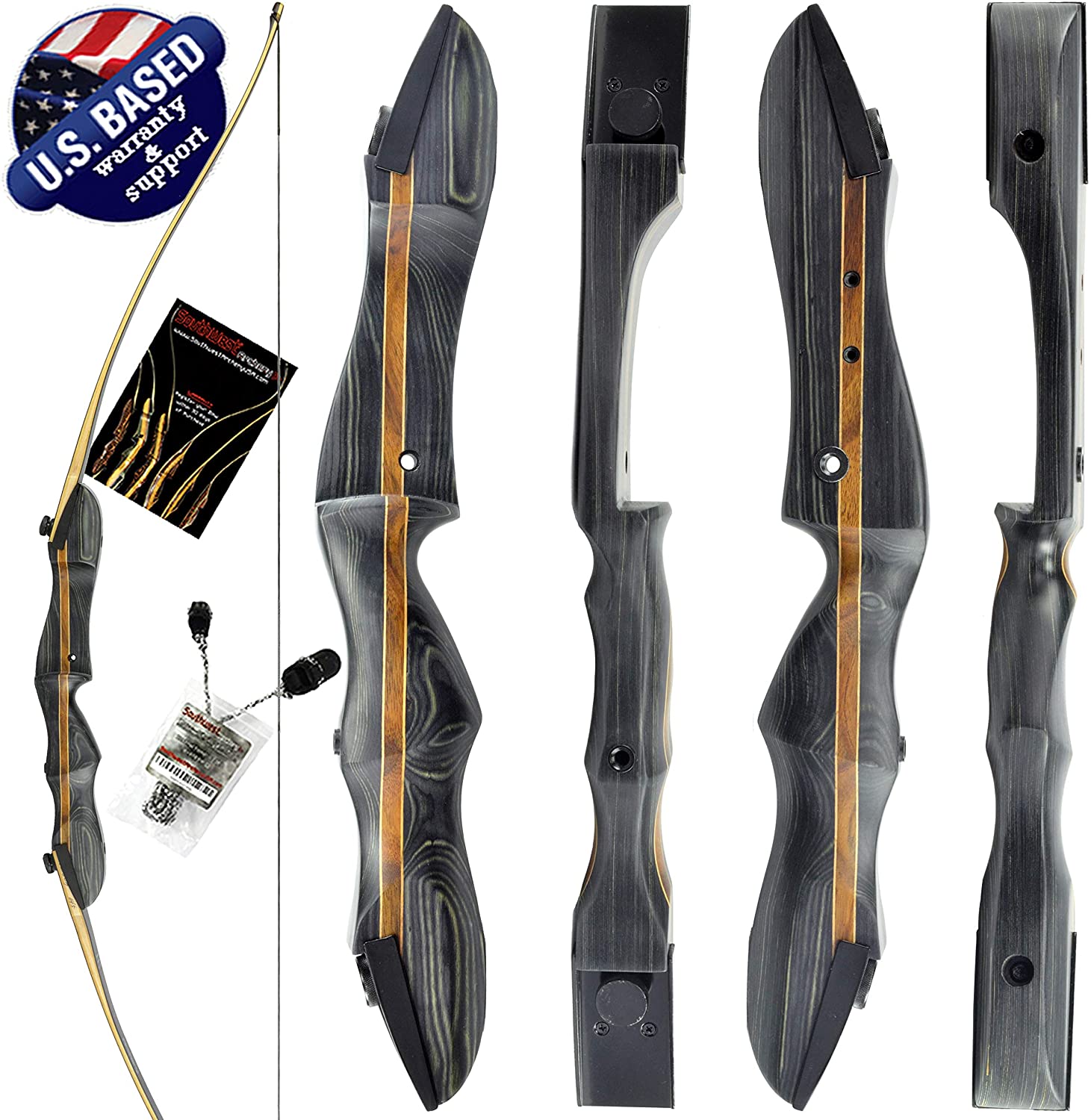 Southwest Archery Ghost Takedown Longbow 64" Longbow Hunting Bow Right