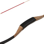 TOPARCHERY Traditional Recurve Bow 53'' Archery Hunting Handmade Horse Bow Longbow 30-50 lbs