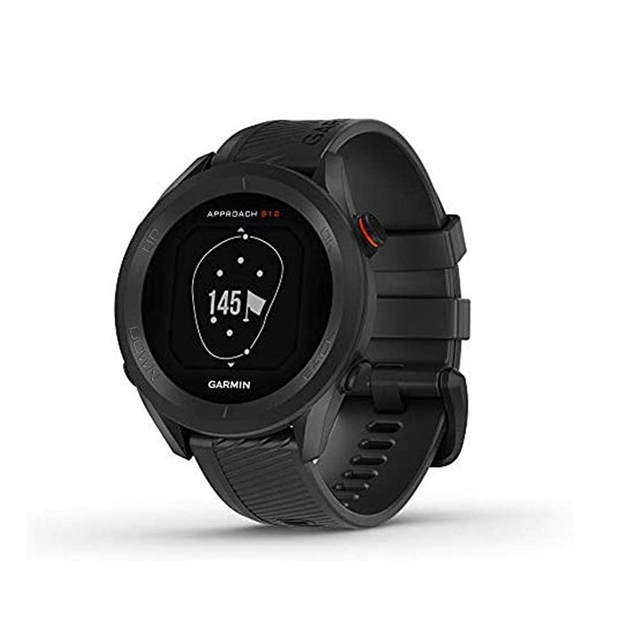 Garmin Approach S12 Easy-to-Use GPS Golf Watch 42k+ Preloaded Courses Black 010-02472-00