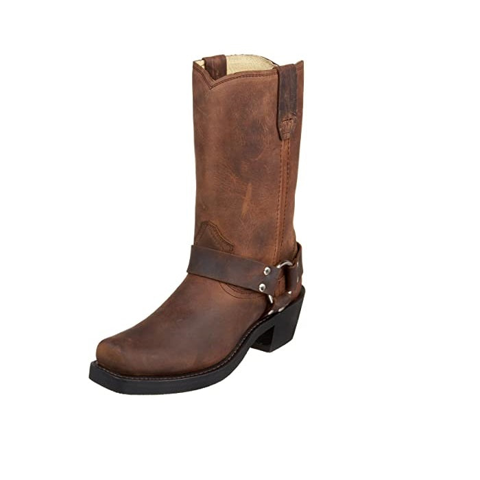 Durango Women's RD594 10" Crossroads Harness Boot,Brown M US